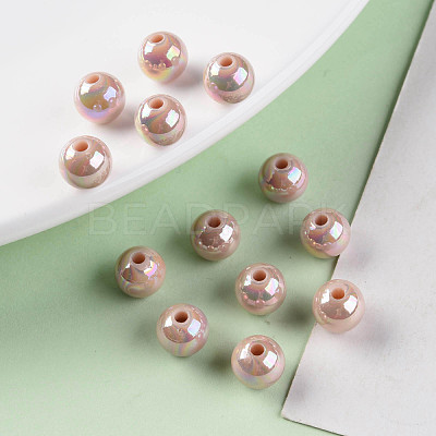 Opaque Acrylic Beads MACR-S370-D8mm-34-1