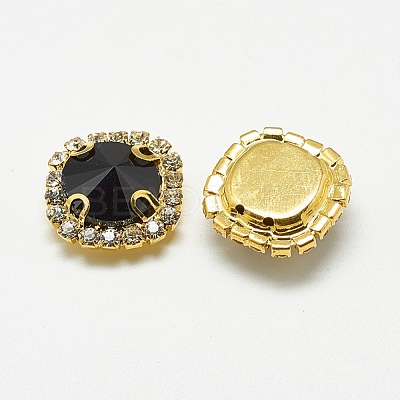 Sew on Rhinestone RGLA-T121-12mm-02G-1
