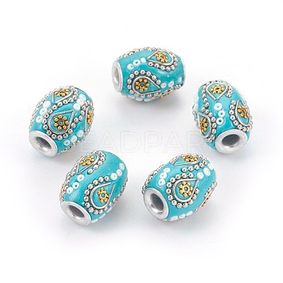 Handmade Indonesia Beads IPDL-E012-19A-1