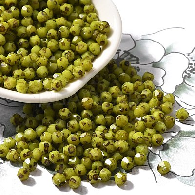 Picasso Baking Paint Glass Seed Beads SEED-A032-02A-10-1
