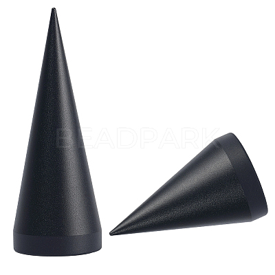 2Pcs 2 Styles Alloy Ring Display Stands RDIS-BBC0001-01EB-1