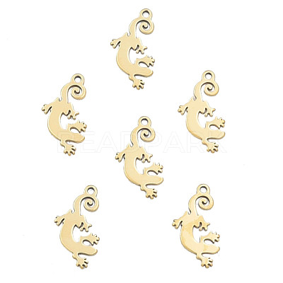Ion Plating(IP) 201 Stainless Steel Pendants STAS-N098-088LG-1