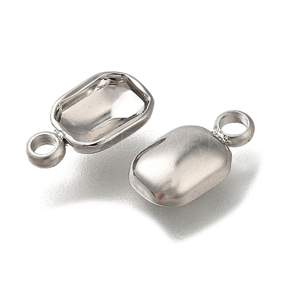 304 Stainless Steel Pendant Cabochon Settings STAS-I310-26P-1
