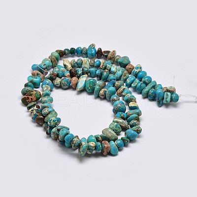 Natural Imperial Jasper Beads Strands G-I123-05E-1