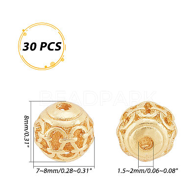Alloy Hollow Beads FIND-PH0010-77-1