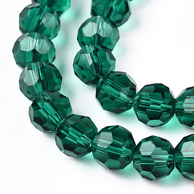Transparent Glass Beads EGLA-A035-T6mm-D18-1
