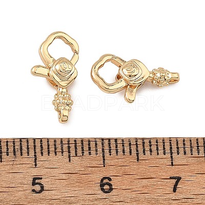 SHEGRACE Brass Lobster Claw Clasps XGRQ58517-766G-1