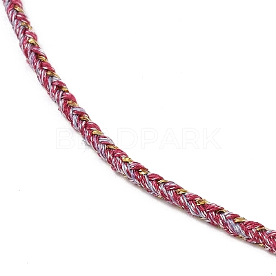 2.5MM Round Nylon Cotton Cord Necklace Making NJEW-C106-01RG-05-1