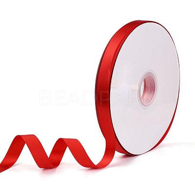 Single Face Solid Color Polyester Ribbon SRIB-S053-16mm-235-1