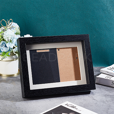 Natural Wood Photo Frames DJEW-WH0038-73A-1