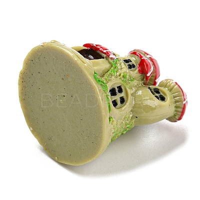 Resin Miniature Mini Mushroom House MIMO-PW0001-201C-1