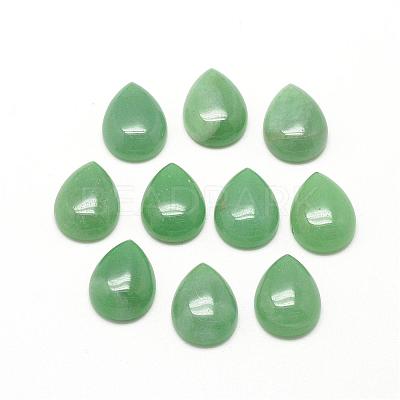 Natural Green Aventurine Cabochons G-R417-13x18-43-1