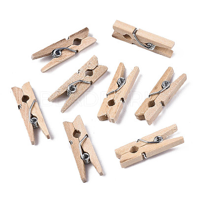 Wooden Craft Pegs Clips X-WOOD-R249-017-1