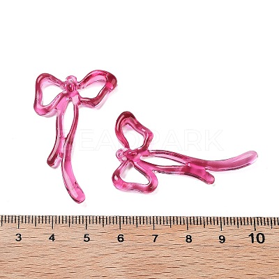 Transparent Acrylic Pendants OACR-M014-03A-02-1