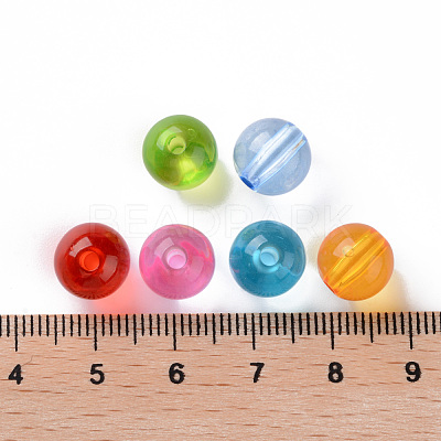 Transparent Acrylic Beads MACR-S370-A10mm-1