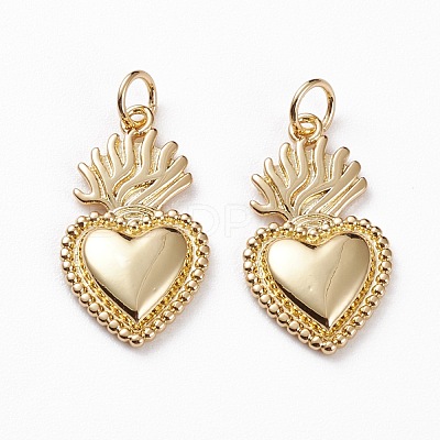Brass Pendants KK-C100-10G-1