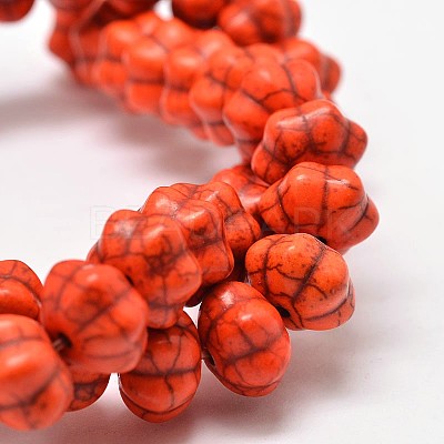 Dyed Synthetic Turquoise Bead Strands G-M148-02-D-1