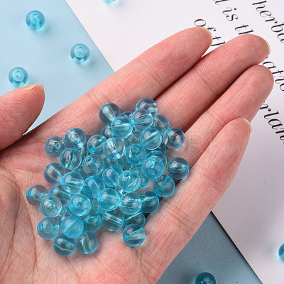Transparent Acrylic Beads MACR-S370-A8mm-755-1