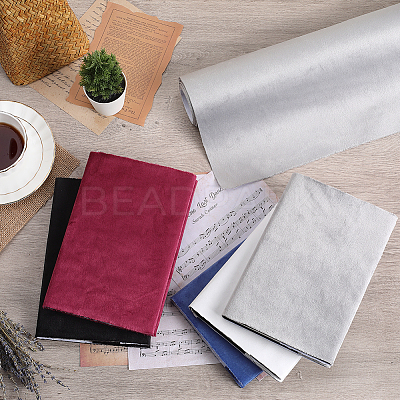 2M Velvet Book Covers DIY-WH0491-88A-01-1