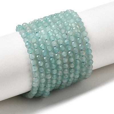 Natural Amazonite Beads Strands G-F509-25-3mm-1