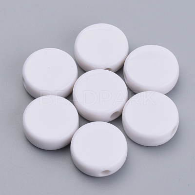 Opaque Acrylic Beads X-SACR-S300-12B-01-1