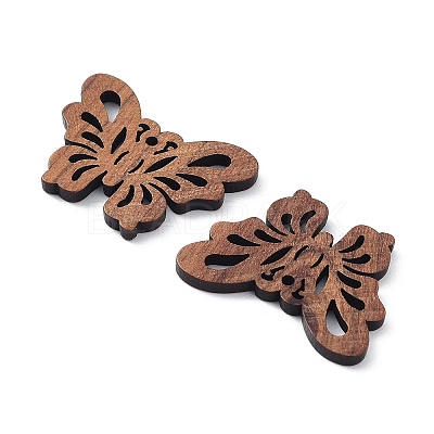 Walnut Wood Laser Cut Pendants WOOD-Q051-01F-1
