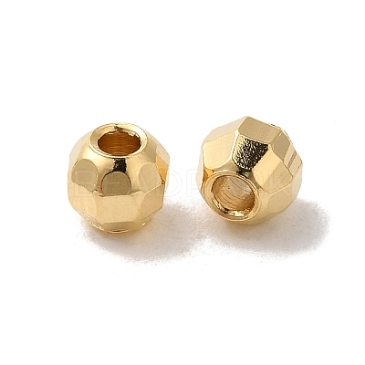 Brass Spacer Beads KK-O133-013D-G-1