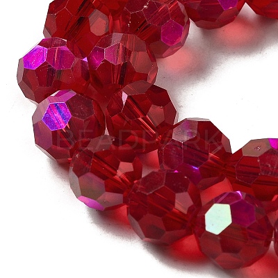Electroplate Transparent Glass Beads Strands LS-EGLA-A035-T10mm-L07-1