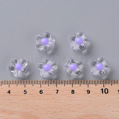 Transparent Acrylic Beads TACR-S152-06A-SS2114-1