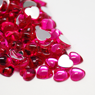 Taiwan Acrylic Rhinestone Cabochons ACRT-M006-12x12mm-24-1