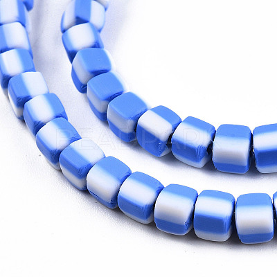 Handmade Polymer Clay Beads Strands CLAY-N010-074-04-1