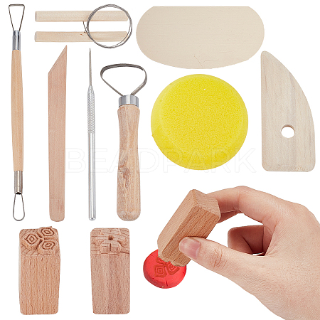 1 Set Clay Craft Tool Kits DIY-GA0006-68-1