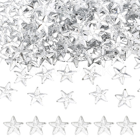 300Pcs Acrylic Cabochons OACR-SP0001-98-1