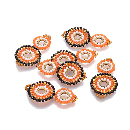 MIYUKI & TOHO Handmade Japanese Seed Beads Links SEED-A027-G06-1
