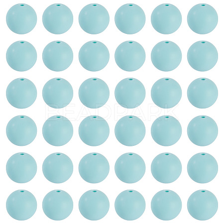 50Pcs Food Grade Eco-Friendly Silicone Beads SIL-TA0002-89J-1