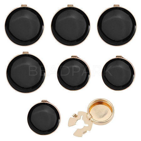 Zinc Alloy Enamel Cufflinks BUTT-GL0001-11-1