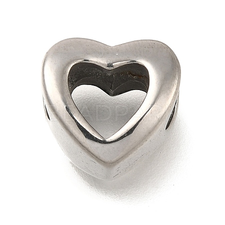 304 Stainless Steel European Beads STAS-M100-01AS-1