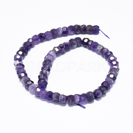 Natural Amethyst Beads Strands G-F632-13A-01-1