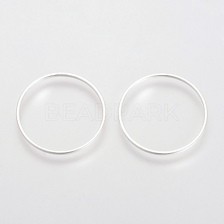 Brass Linking Rings KK-S327-06S-25mm-1