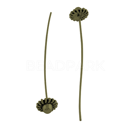 Brass Fancy Pins TIBE-894-AB-NR-1