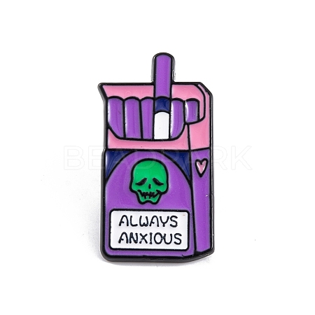 Cigarette Enamel Pins JEWB-P041-A01-1