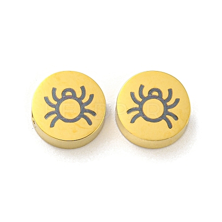 Halloween Theme 304 Stainless Steel Beads STAS-M069-01S-G-1