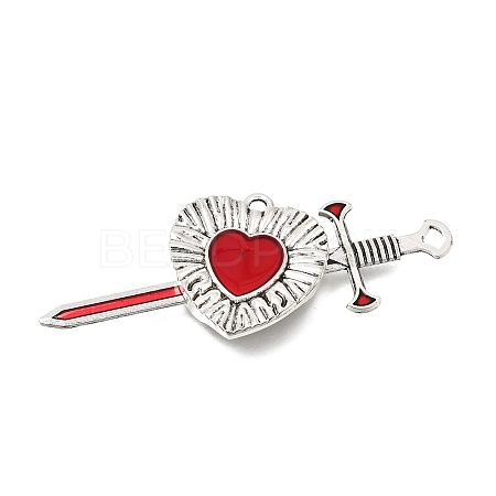Alloy Enamel Big Pendants AL-CBA5334-02AS-04-1