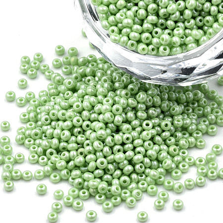 11/0 Czech Opaque Glass Seed Beads SEED-N004-003B-34-1