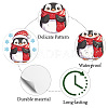 8Pcs Plastic Waterproof Self-Adhesive Picture Stickers DIY-WH0428-169-3