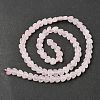 Natural Rose Quartz Beads Strands G-A272-A01-10-4