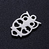 201 Stainless Steel Hollow Charms STAS-Q201-JN275-1-2
