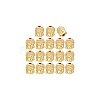 18Pcs Alloy Bead PALLOY-BC0001-14-7