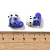 Handmade Lampwork Bumpy Beads Strands LAMP-U001-01F-1-4
