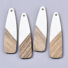 Resin & Walnut Wood Big Pendants RESI-S358-98H-1
